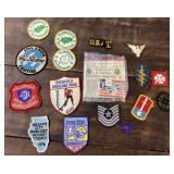 Patches, insignia, and ration book