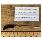 Wahl-Eversharp gold filled chatelaine pencil