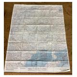 AAF Central China cloth map