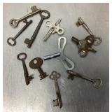 Skeleton keys and clock keys