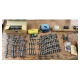American Flyer track and accessories