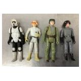 4 Star Warsaction  figures