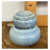 Signed studio pottery jar