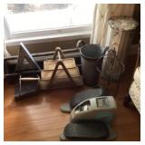 Home decor and seated pedal exerciser