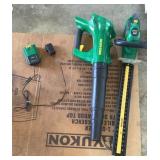 Cordless weed eater combo