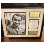 12 x 15 Framed photo of golf champion Gene Sarazen