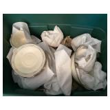 Lenox Charleston china in tote