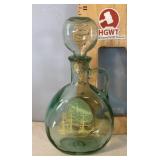 "Old Ironsides" whiskey decanter