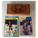 Stan Musial harmonica & 2 hockey autographs