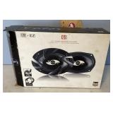 Dual 2-way 6" x 9" speakers