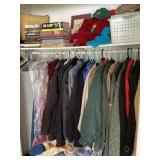 Contents of closet