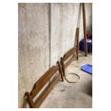 2 twin bed footboards
