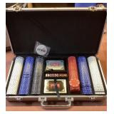 Poker set with case