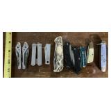Pocket knives and multi tools