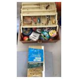 Tackle box and contents