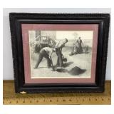 Grant Wood "Tree Planting Group" print