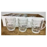 16 Watneyï¿½s glass beer mugs