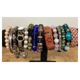 Costume jewelry bracelets