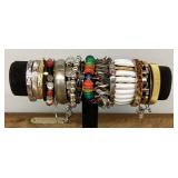 Costume jewelry bracelets