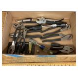 Flat of Craftsman hand tools