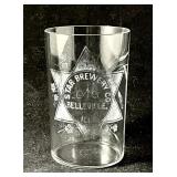 Pre-prohibition Star Brewery Belleville IL glass