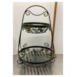 2-tier fruit & vegetable basket