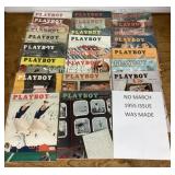 1955 and 1956 Playboy magazines