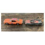 General Lee & Batmobile die cast cars