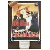 Autographed Humphrey Bogart movie poster w/COA