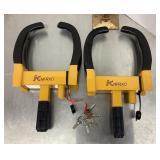 2 wheel locks