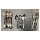 Silverplate flatware