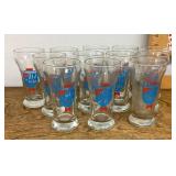 12 Old Style Beer glasses