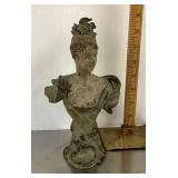 Victorian style bust of woman