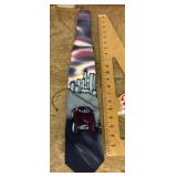 Robert Daskal hand painted necktie