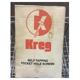 Kreg self-tapping pocket hole screws