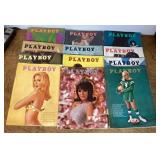 1967 Playboy magazines