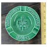 German Konigsbacher beer ashtray