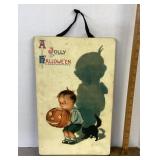 A Jolly Halloween sign