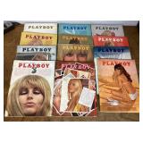 1969 Playboy magazines