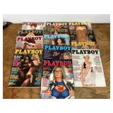 Playboy magazines incomplete years 1981- 1983