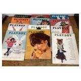 1966 Playboy magazines