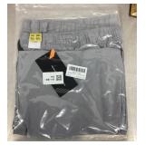 NEW men's gray elastic waist shorts Size 3XL