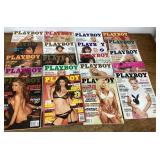 Playboy magazines -- various years