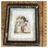 Framed Victorian print