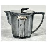 Southern Pacific Railroad silverplate coffee pot