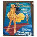 French Marilyn Monroe movie poster 44x57