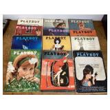 1963 Playboy magazines