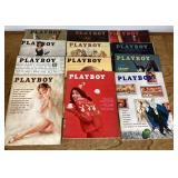 1961 Playboy magazines
