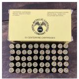 Box of Union Metallic 9mm luger ammo