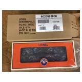 Lionel Western Union gondola with handcar 6-26089